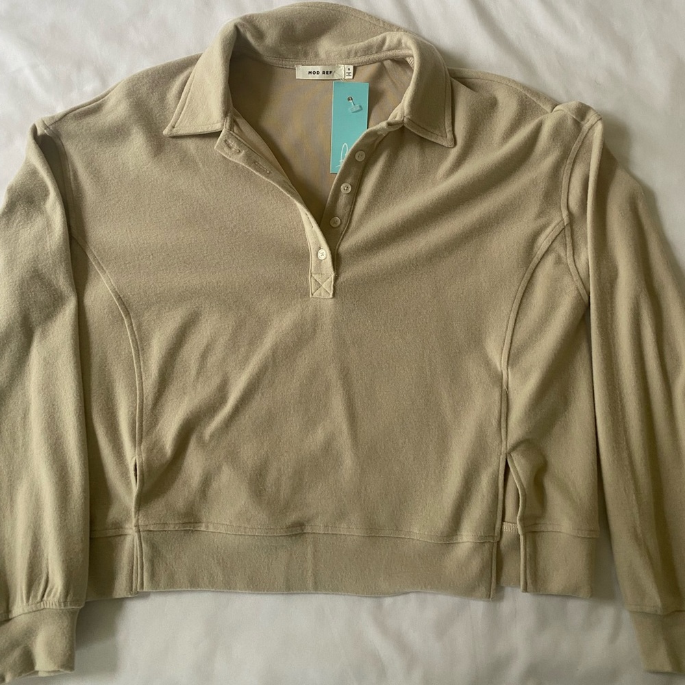 Mod Ref Cream Pullover